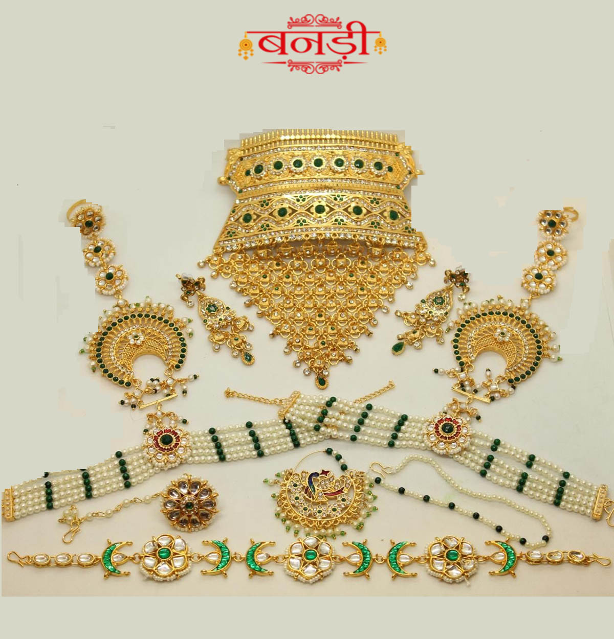 Rajasthani jewelry small set