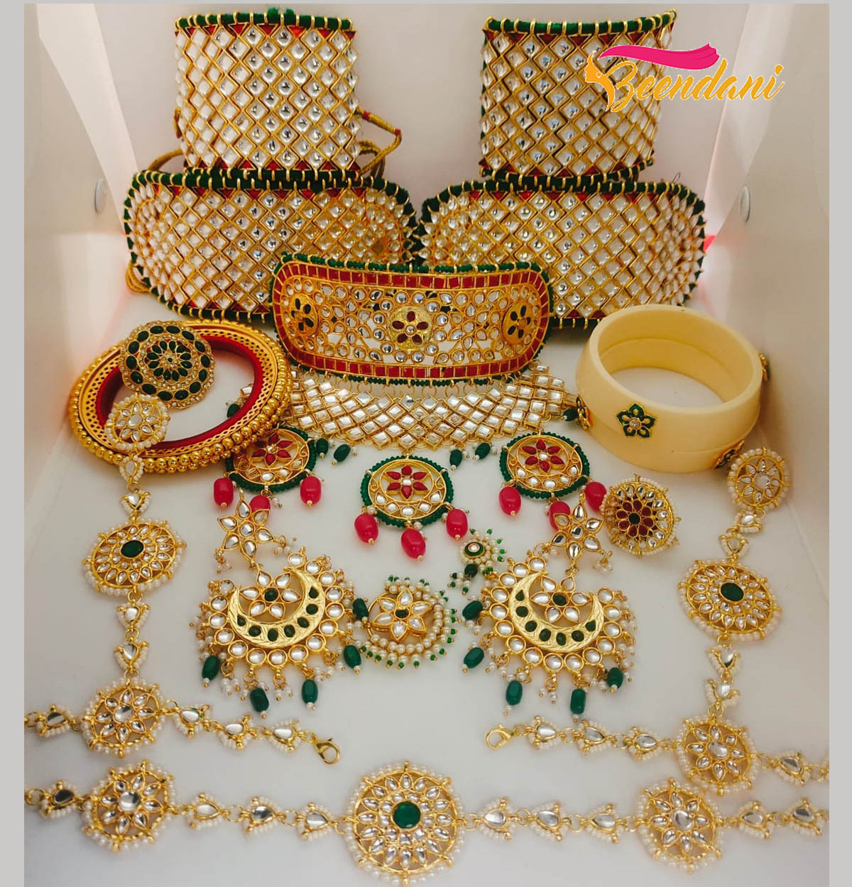 Rajputi Kundan Bridal Set