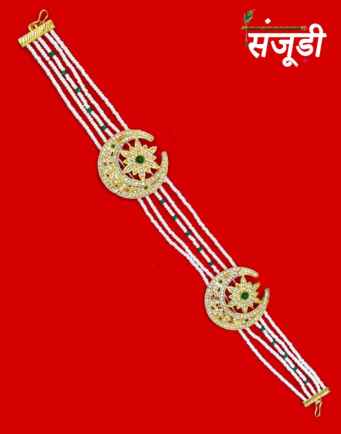 Rajputi Mathapatti with Chand Bala Design