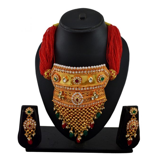 Heavy Wedding Wear Royal Rajwadi Timaniya by Banadi - SHT008