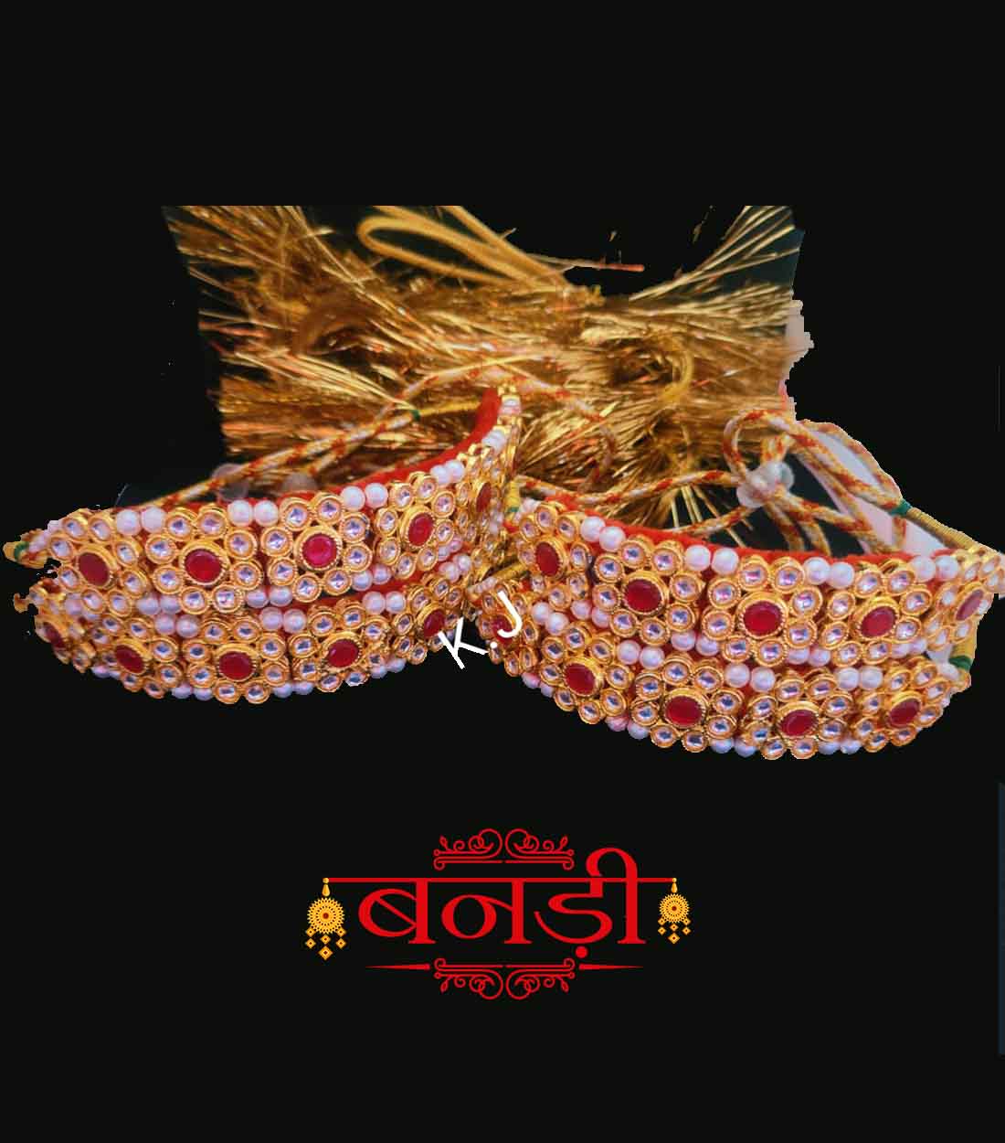 Red Kundna punchi bajband combo set